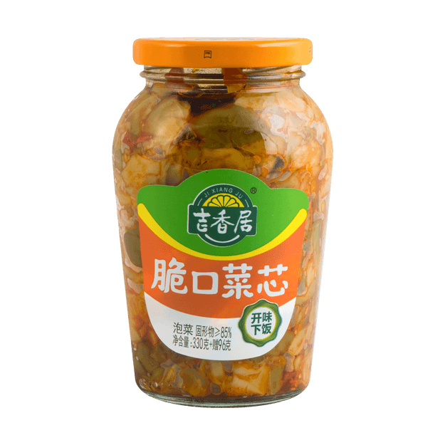 商品详情 吉香居 脆口菜芯 开味下饭 426g image 0