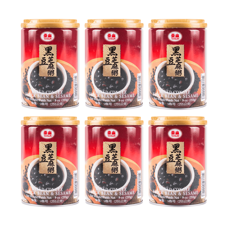 검은콩과 참깨를 섞은 죽, 255g*6개【실속형 패키지】 3