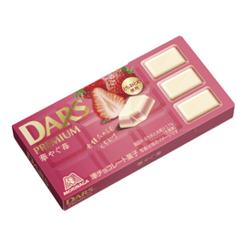 日本 MORINAGA森永 森永 期间限定 DARS 特制奢华版红莓夹心白巧克力 46g(12粒)