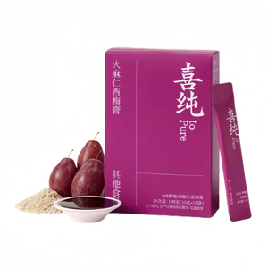Hemp Seed And Prune Syrup With Traditional Recipe, Dietary Fiber Fruit Drink 100g*1 Box