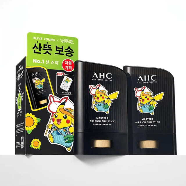 韓国直送】AHC ポケモン限定版 コラーゲンアイクリーム 日焼け止め