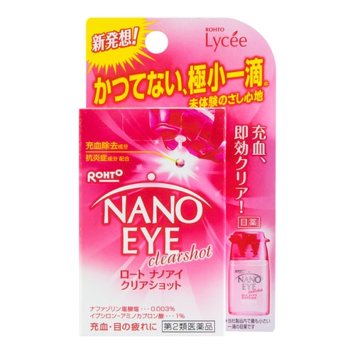 ROHTO Nano Eye Clearshot Eye Drops 6ml