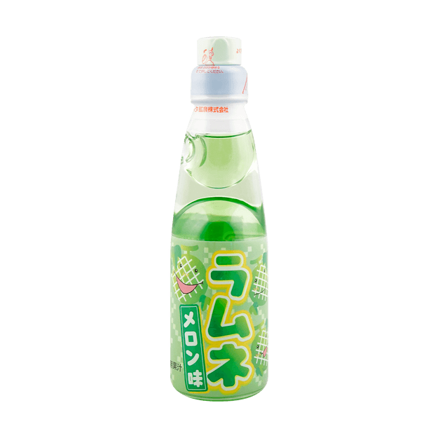 商品详情 - 日本hatakosen ramune 弹珠汽水 哈密瓜味 200ml - image