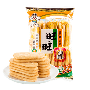 Snow Cake & Senbei Crispy Rice Cake Snacks 84g+52g