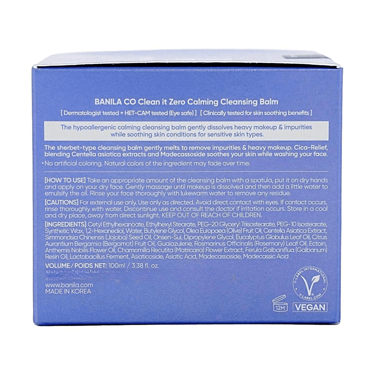 Clean It Zero Cica-Relief Calming Cleansing Balm, 3.4 fl oz 10