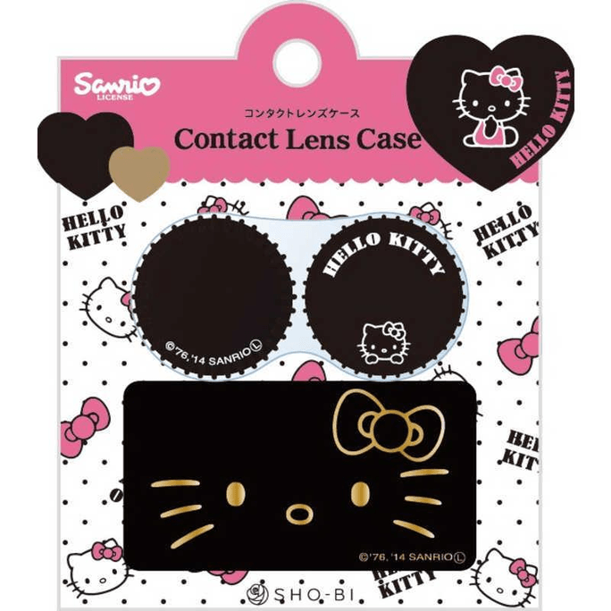 Hello Kitty Die-Cut Contact Lens Case [Soft use / case] BKKT54646