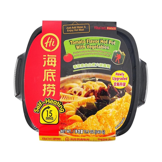 Self-Heating Vegetarian Tomato Hot Pot, 11.9oz