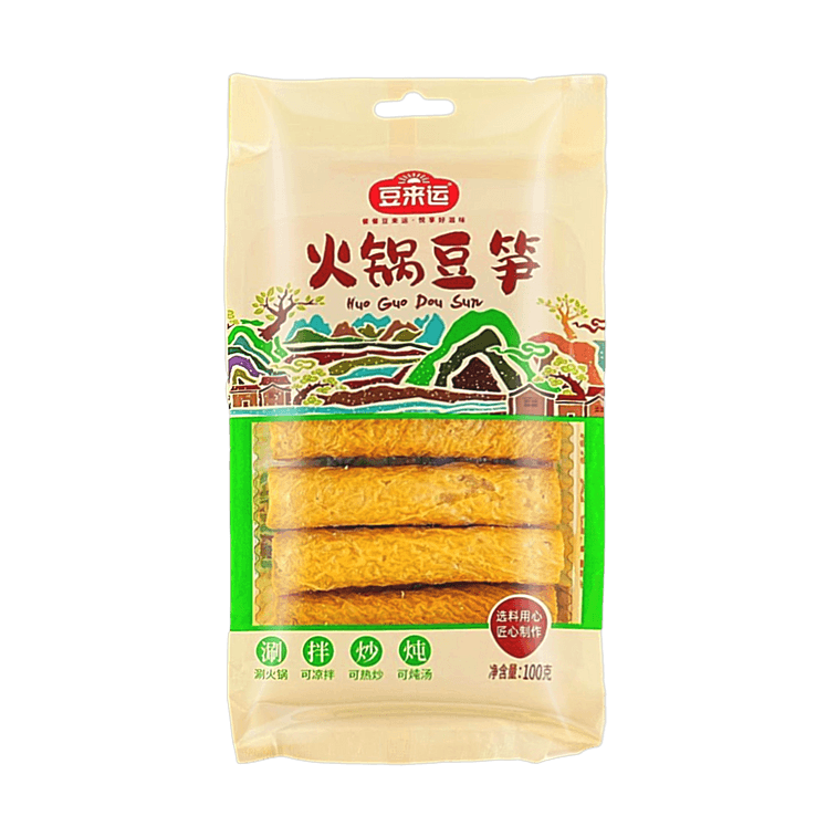 두부 죽순, 100g (3.52oz)【훠궈, 냉채, 볶음 요리용】 6