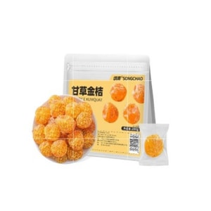 Licorice kumquat candied Instant Kumquat Dried Fruit Snacks 1 bag