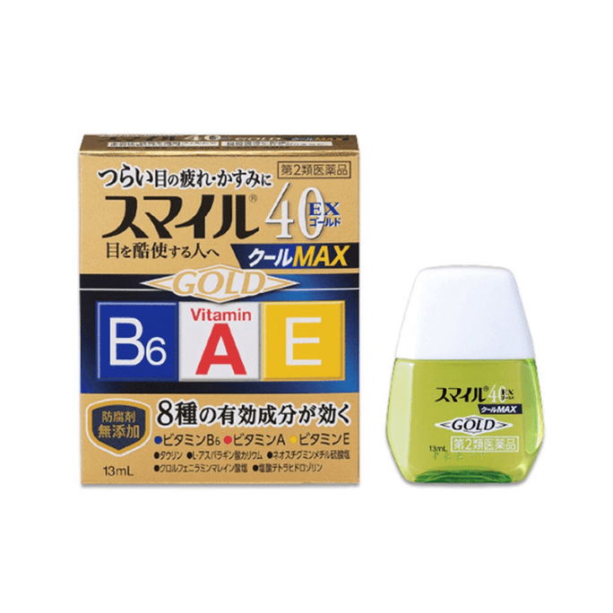 【日本直效郵件】LION獅王 Smile40 GOLD MAX 眼藥水13ml