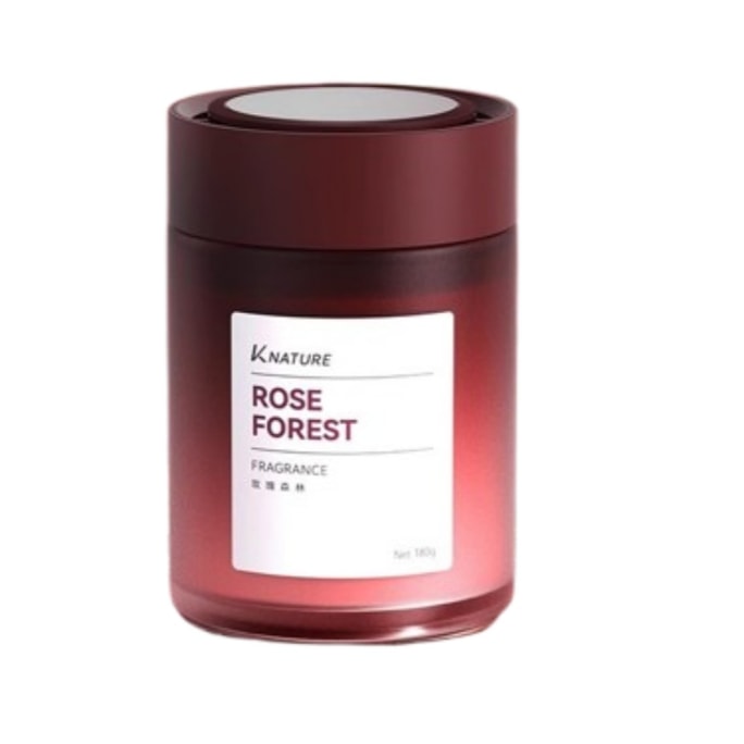 Car Air Freshener Car Perfume Fragrance Balm Long-Lasting Fragrance Rose Forest 180g/bottle