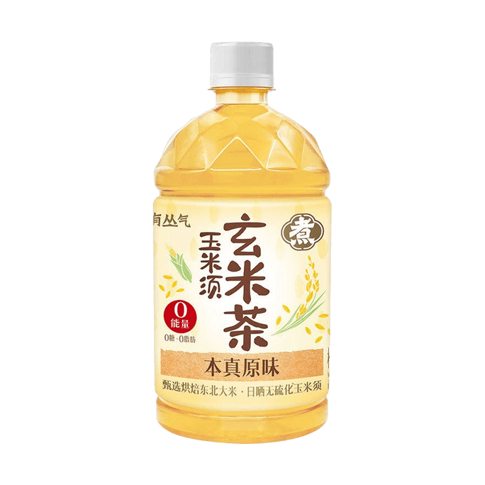 옥수수 수염 현미차 음료, 500ml (17.58 fl oz)【설탕 0g, 지방 0g, 칼로리 0g】