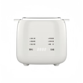 可卡布精选 早餐煮蛋器小型蒸蛋器溏心蛋温泉蛋鸡蛋羹早餐神器自动断电#白色 1件入