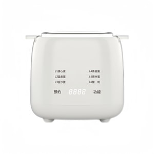 朝食用卵調理器 小型卵蒸し器 半熟卵 温泉卵 カスタード 朝食ツール 自動電源オフ # ホワイト 1個