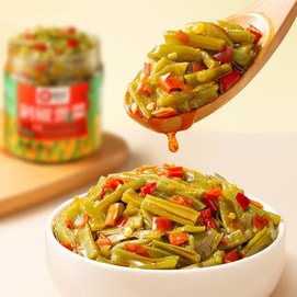 屋头 剁椒贡菜 238g【下饭菜榨菜】【湖南风味】【可拌饭拌面配粥】