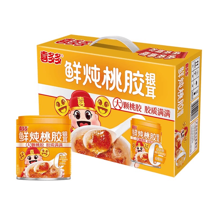 Peach gum white fungus soup *1 can