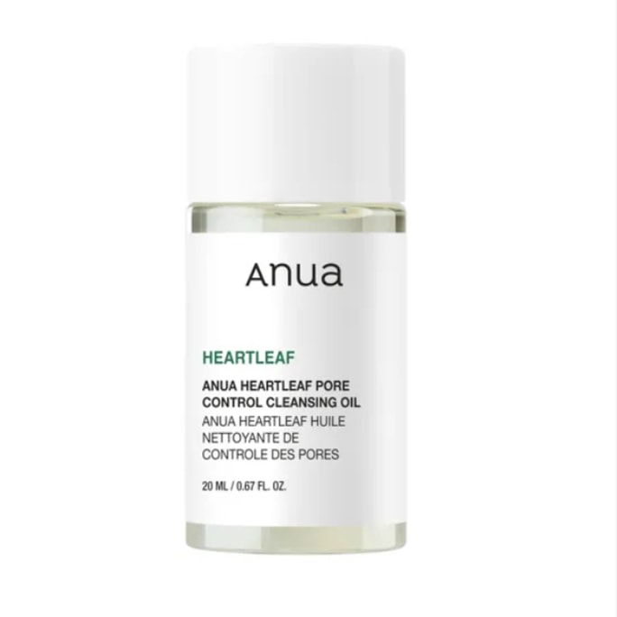 [미국 직배송] ANUA 하트리프 포어 컨트롤 클렌징 오일 (20ml) (한국)