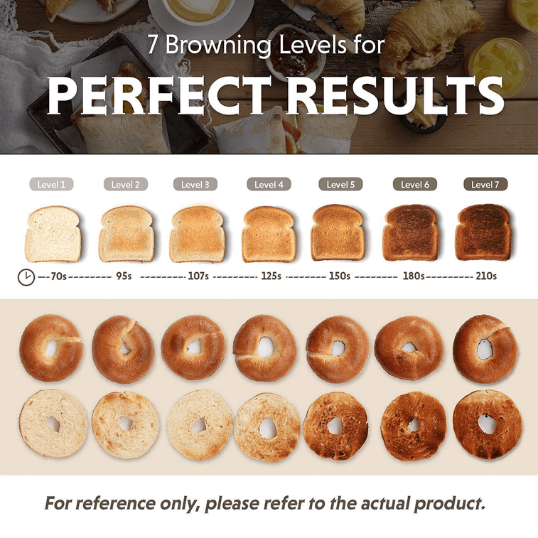 2구 스테인리스 스틸 토스터 DT620 옐로우 4