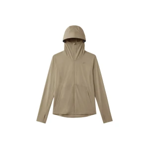 AL818 Ice Silk Sun Protection Jacket for Women – Desert Brown Size S