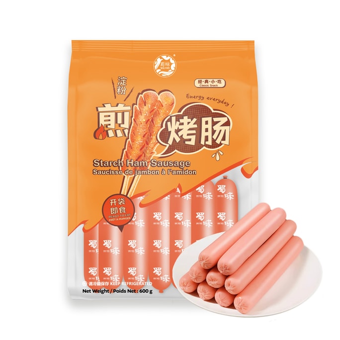 【カナダ直送】カナダ 蜀味食品 デンプン焼きソーセージ 600g