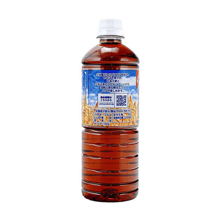 日本KIRIN麒麟 大麦茶 0糖卡0脂肪麦香即饮茶饮料 600ml 4