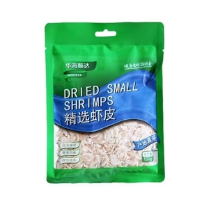 Selected shrimp skin seafood dried seafood sea rice shrimp pot soup seaweed soup stuffing non-salt 100g bag
