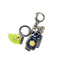 SANRIO Tennis Racquet Series Keychain Pendant [Pudding dog]
