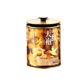 【中国直邮】 三只松鼠 【茶三口】大红袍75g罐装茶叶乌龙茶武夷红茶