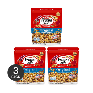 Frugra Fruit & Granola - Crunchy Cereal with Dried Fruit & Seeds, 12.35 oz *3【3 Packs】