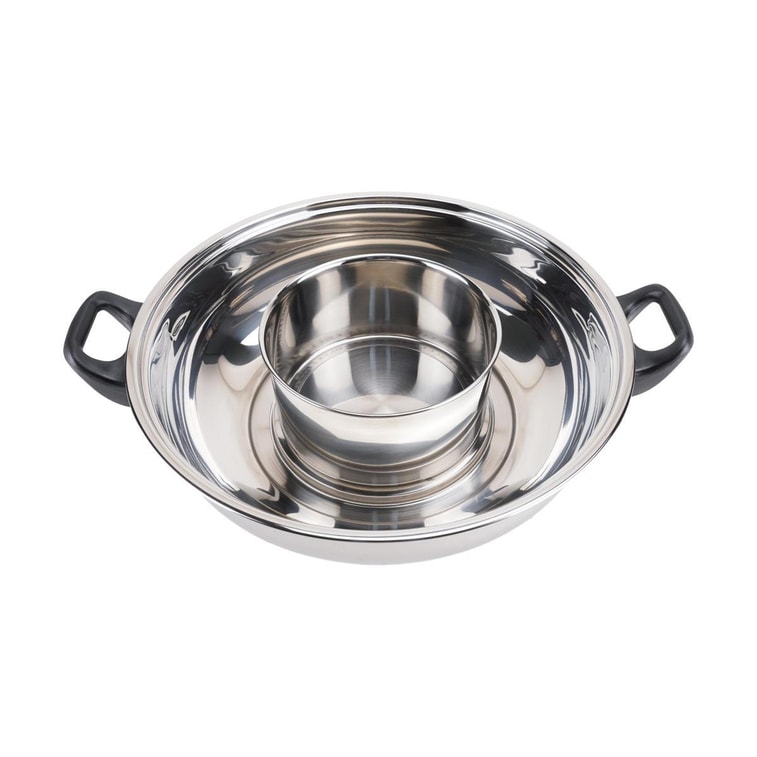 Electric Stainless Steel 2 Way Hot Pot / 4.5Q 13