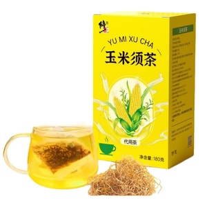 [중국 직배송] 시우정 옥수수 수염차 180g 옥수수 수염, 메밀, 치자, 복령을 블렌딩한 차입니다. 카페인 0g. 기름기 제거에 효과적이며, 보리차와 비슷한 풍미를 지니고 있습니다.
