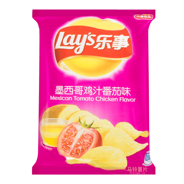 商品详情 - 百事lays乐事 薯片 墨西哥鸡汁番茄味 袋装 70g - image