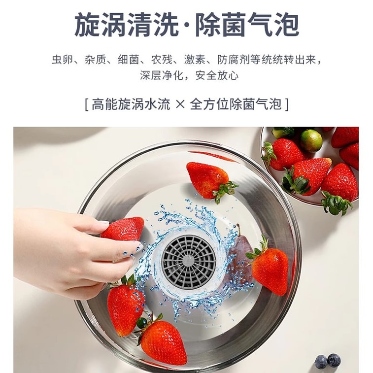 Fruit and vegetable cleaning machine  1  each 4