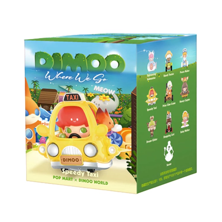 POP MART Dimoo Where We Go Series Blind Box Random 1 Box - Yami.com