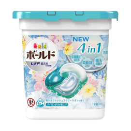 Japan P&G 4-in-1 Laundry Pods Granular Laundry Detergent Fresh Soap Fragrance 11 Pods
