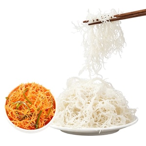 水月秦淮 龙须菜干货250g 【脆嫩爽口颜色淡黄】 凉水泡发10分钟 凉拌爽口解腻 低脂低卡高膳食纤维 【天然日晒原色原味】 免煮速泡懒人快手菜 减脂轻食凉拌菜常备 火锅配菜解腻开胃 居家干货囤货必备