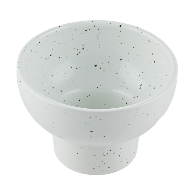 韩国POLAATHOME RENEW ins风泼墨餐具 陶瓷碗 高脚碗 酸奶碗甜品碗 11*7.7cm