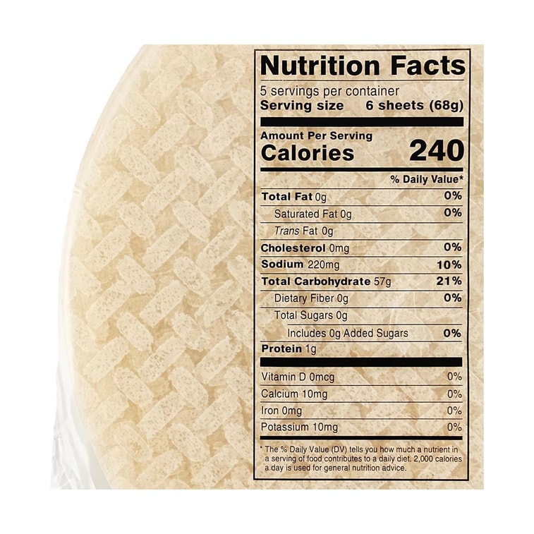 越南BOMBOO TREE三竹牌 越南特级米纸 春卷皮春卷纸 22cm 340g 7