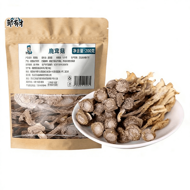 200g Mushroom 鹿茸 | Dried Premium Velvet 鈴之助 しいたけ種駒