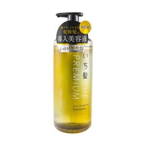 いち髪 THE PREMIUM エクストラダメージケア シャイニーモイスト シャンプー 480ml