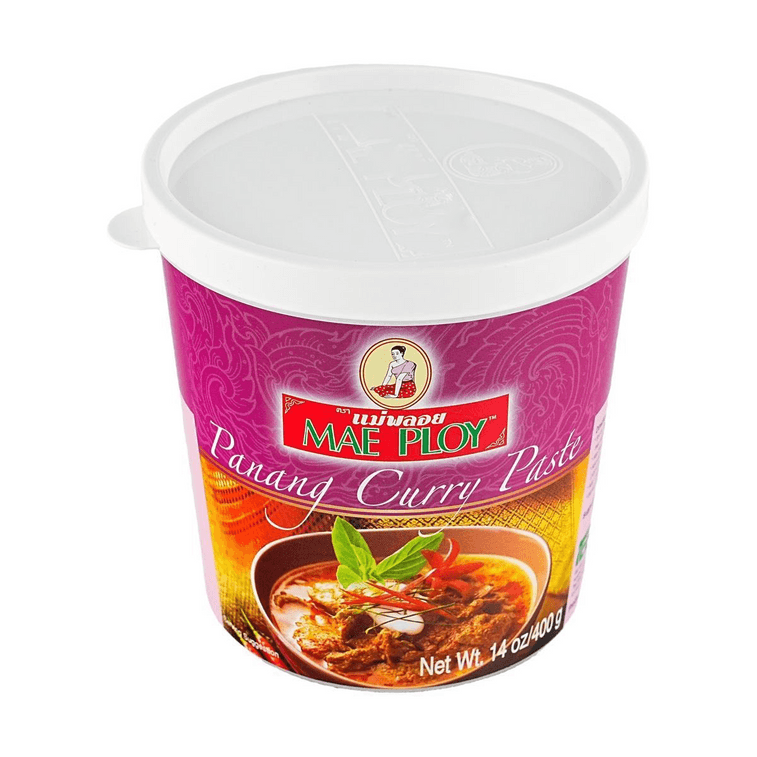 泰国MAE PLOY泰娘 PANANG浓红咖喱酱 泰式咖喱膏 400g【浓稠咸甜风味】【无味精无防腐剂无色素】 3