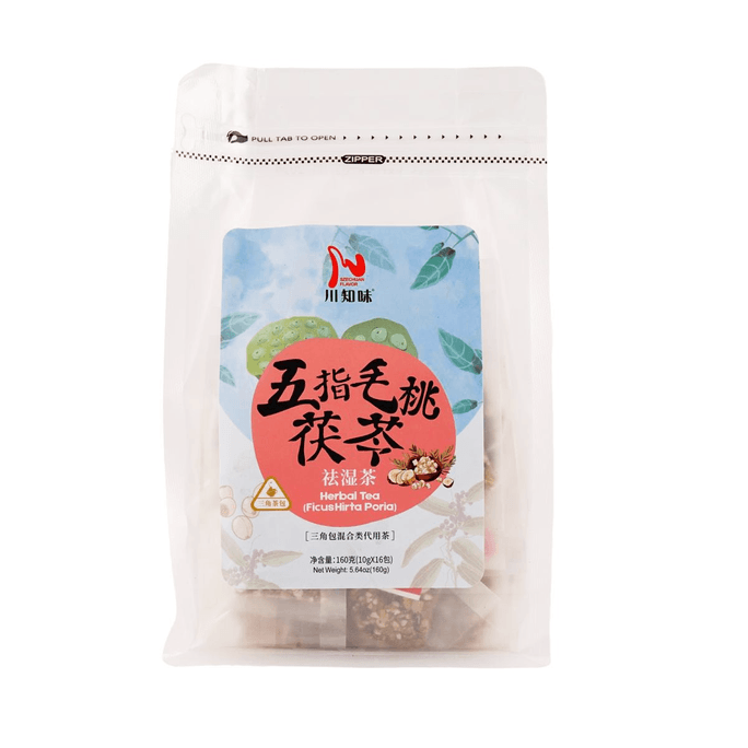 川知味 五指毛桃茯苓茶包 祛湿茶 160g