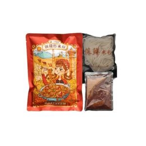 Sanyang Easy To Eat Xinjiang Fried Rice Noodles Hot And Instant Food 330g * 1 Bags