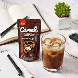 Americano Black Coffee Ice Pouch Drink, 11.49 fl oz【GS25 Selected】