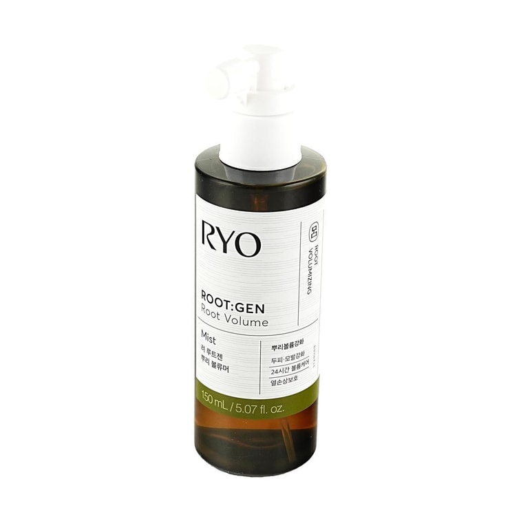 韓國RYO呂 Rootzen 髮根豐盈蓬鬆噴霧 控油清爽 持久蓬蓬感 150ml 贈造型梳 【限定套裝】 8