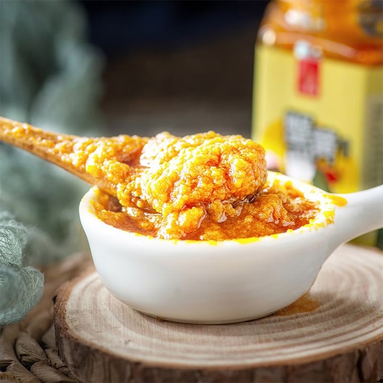 Fresh Lake Crab Roe Sauce 120g, Solid ≥80%. Ready-to-eat, Savory & Creamy. For Rice, Noodles, Fillings, Tofu. Rich Seafood Seasoning. 5