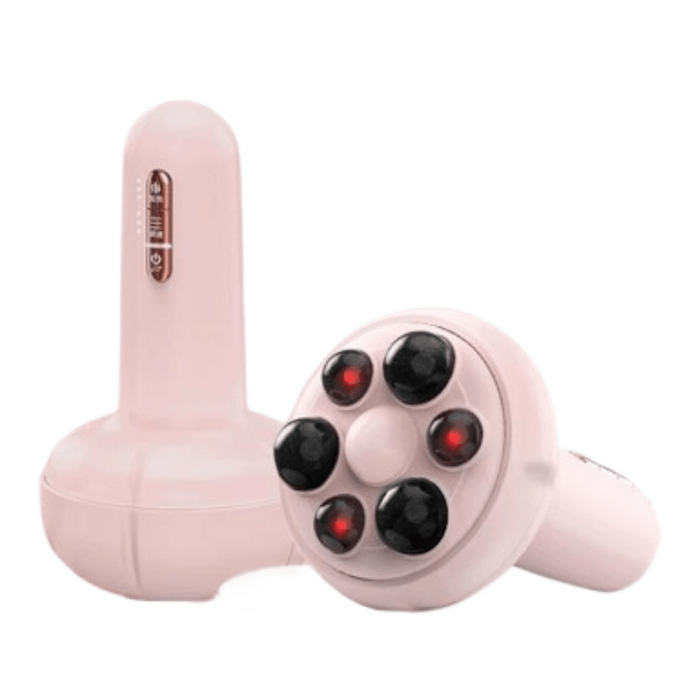 【中国直送】HKA Bianstone 腹部マッサージ器 もぐさ・ミョウバン配合 排便促進 腹部マッサージ（ピンク・ブラック）