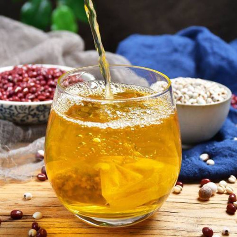 【Expédition directe du Canada】 Thé de haricots rouges, d'orge perlé et de coix 100g (5g × 20 sachets) pour les lourdeurs dues aux veilles nocturnes et à l'humidité, infusion quotidienne réconfortante en sachets individuels, pour les sensations de lourdeur et de gonflement fréquents, sachet de thé de soin léger, thé déshumidifiant. 7