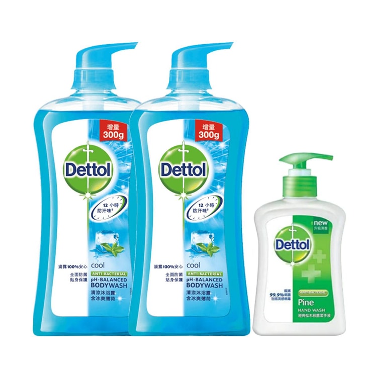 DETTOL ヘルシーフレッシュ ボディウォッシュ＆ハンドウォッシュセット