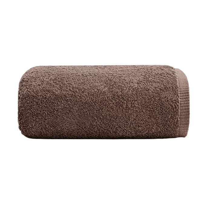 Sanli Bath Towel All Cotton Absorbent Quick Drying Brown 70×140cm*1 Pack